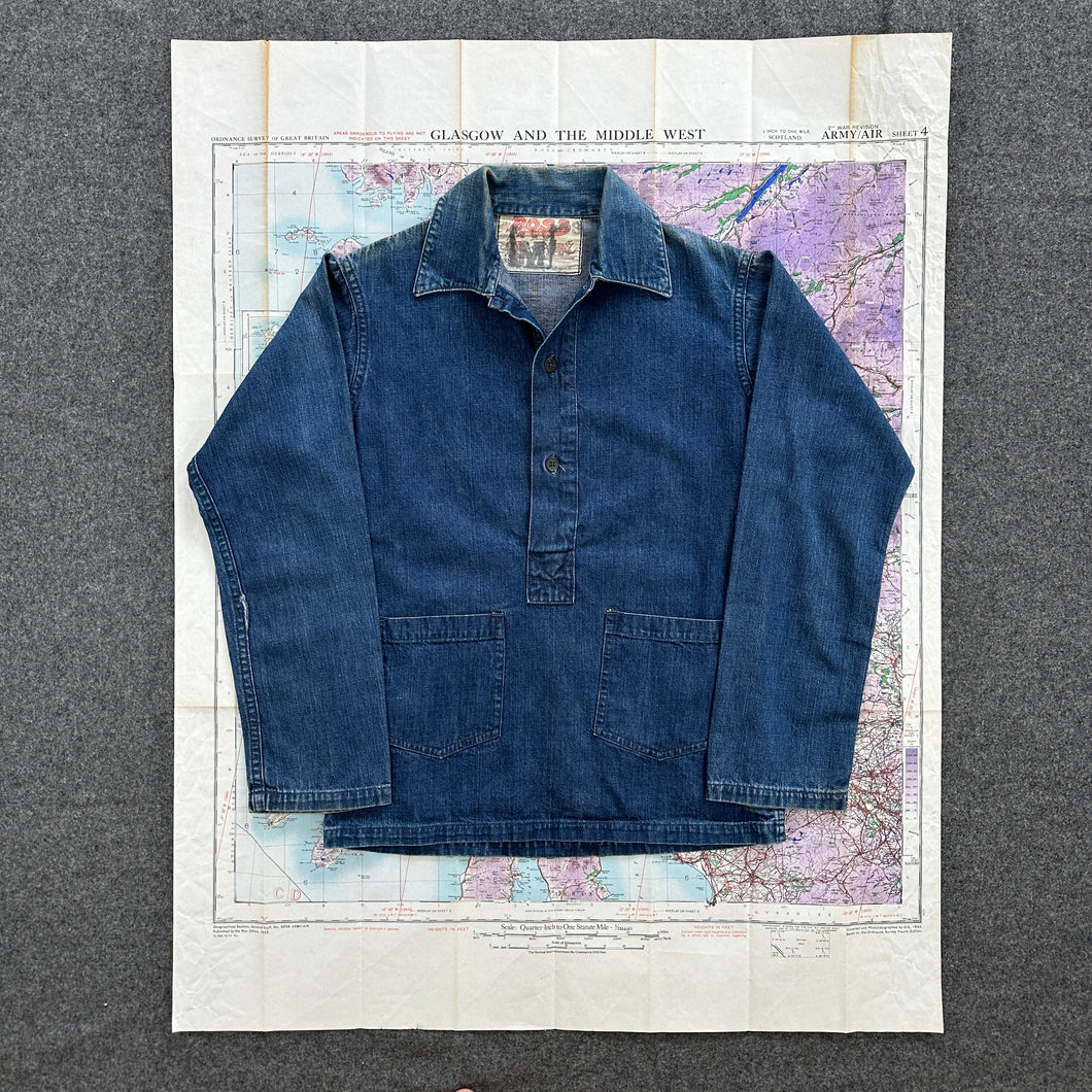 The Boss 1920s/30s Naval Denim Pullover