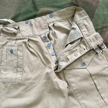 Load image into Gallery viewer, British Army WW2 Indian made Jungle Trousers
