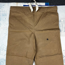 Load image into Gallery viewer, British Army WW2 Windproof Trousers Drab - Deadstock
