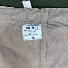 Load image into Gallery viewer, Deadstock British Army WW2 Windproof Trousers Drab
