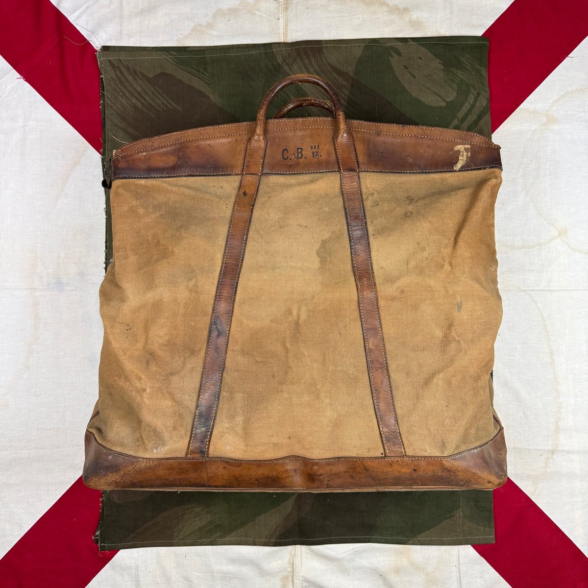 British Officer WW2 Tote Kit Bag