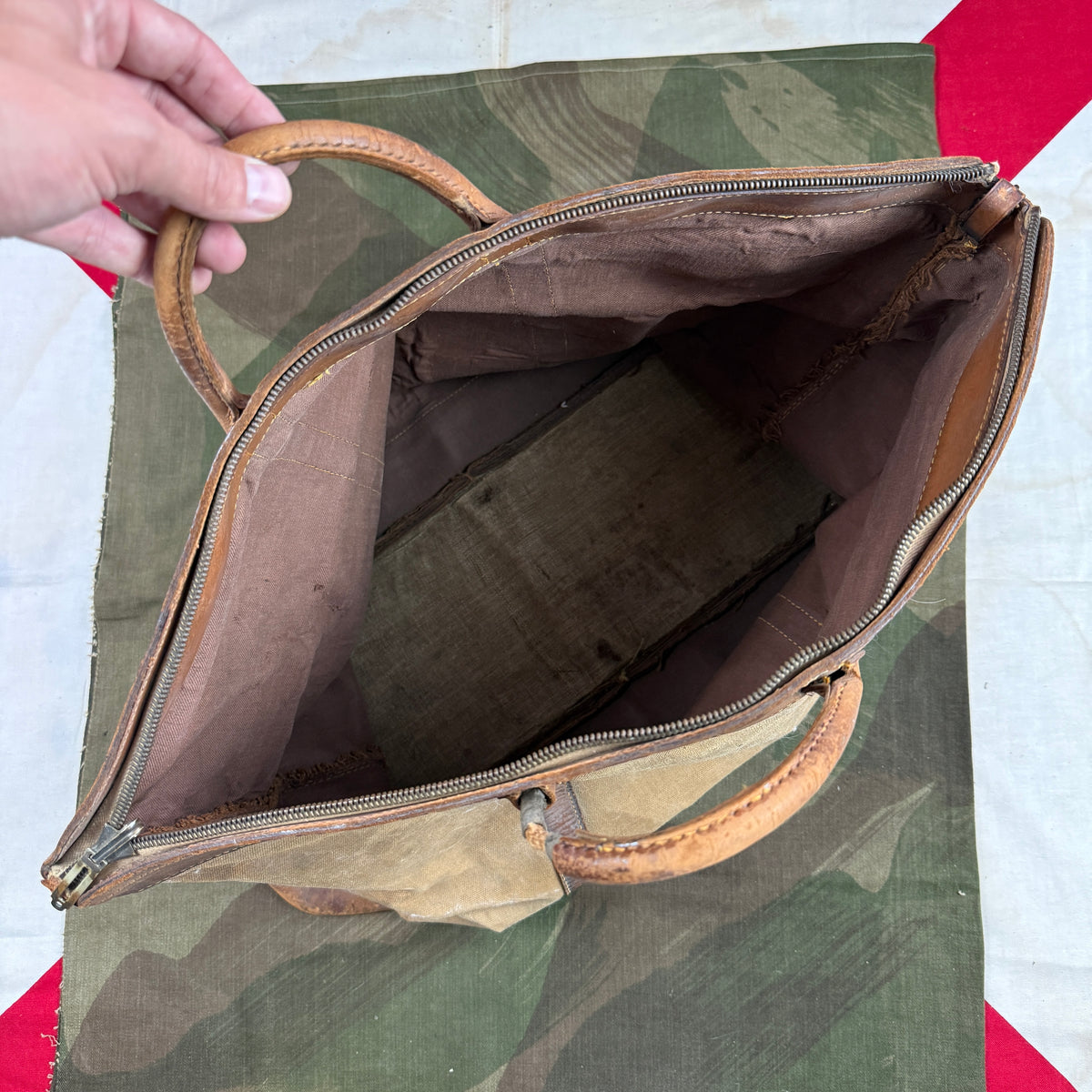 British Officer WW2 Tote Kit Bag
