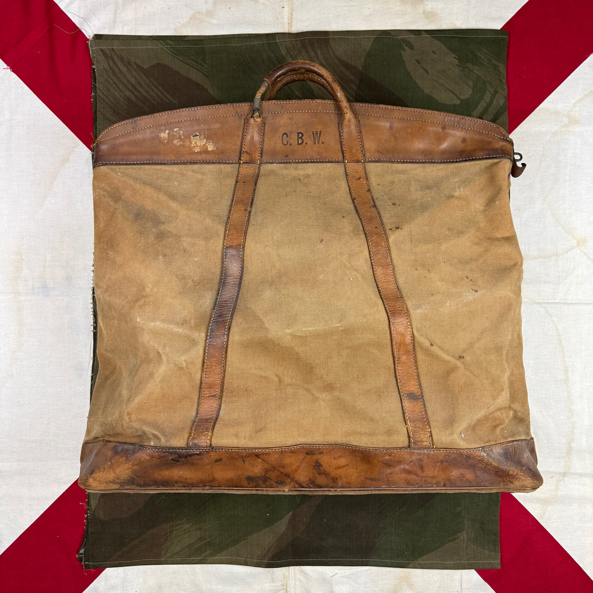 British Officer WW2 Tote Kit Bag