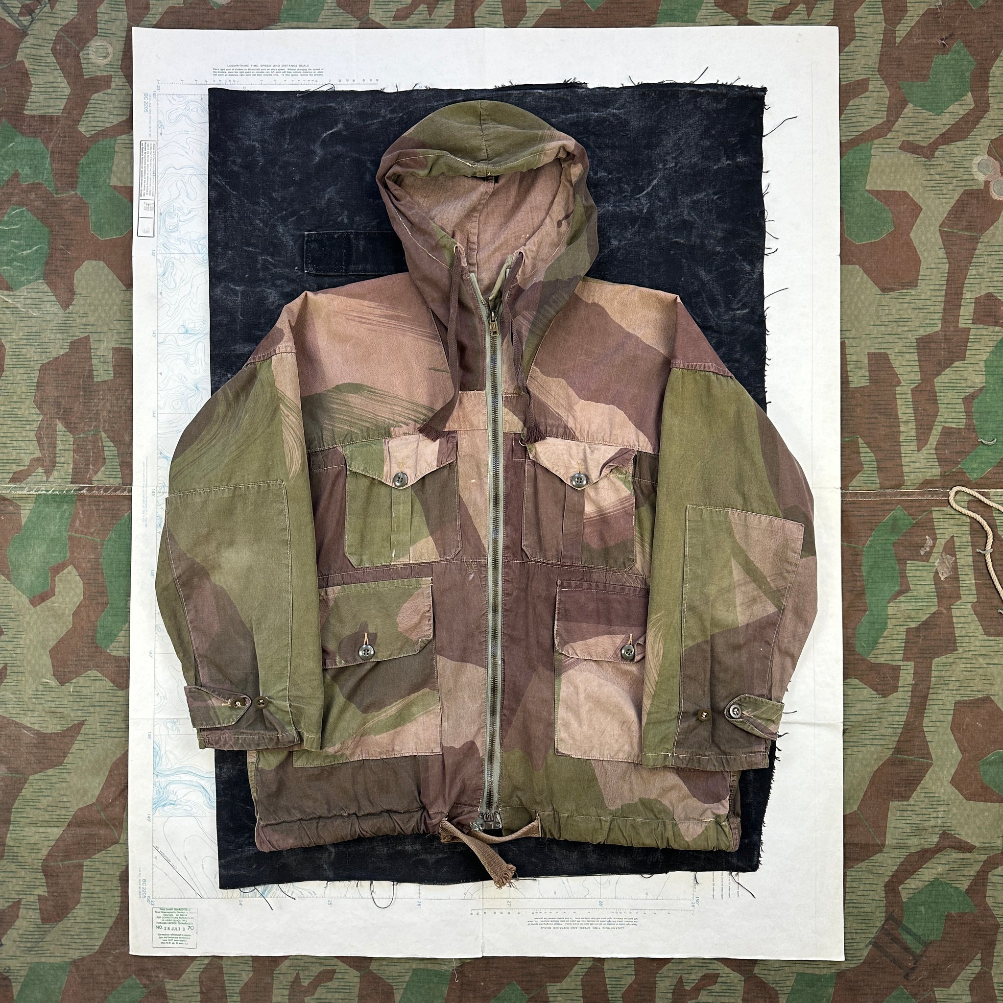 British Army WW2 Windproof Camo Smock – The Major's Tailor British Army WW2 Windproof Camo Smock – The Major's Tailor