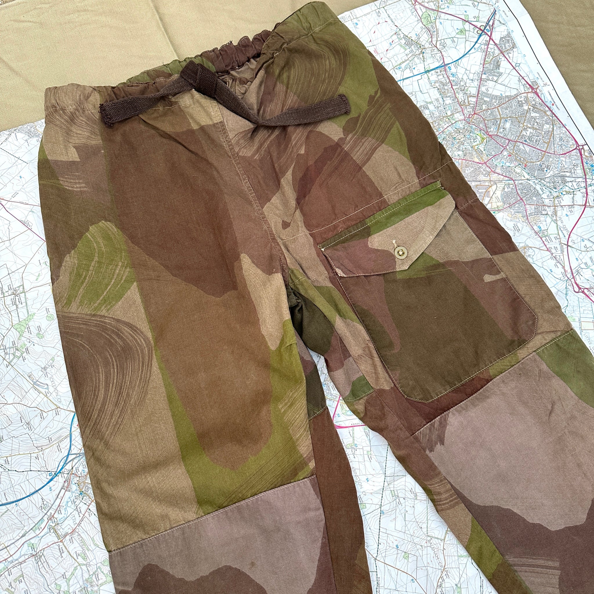 british windroof trousers camo