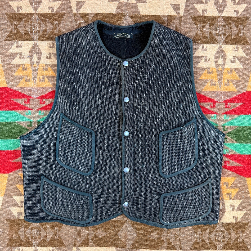 Browns Beach Vest c. 1930s-40s