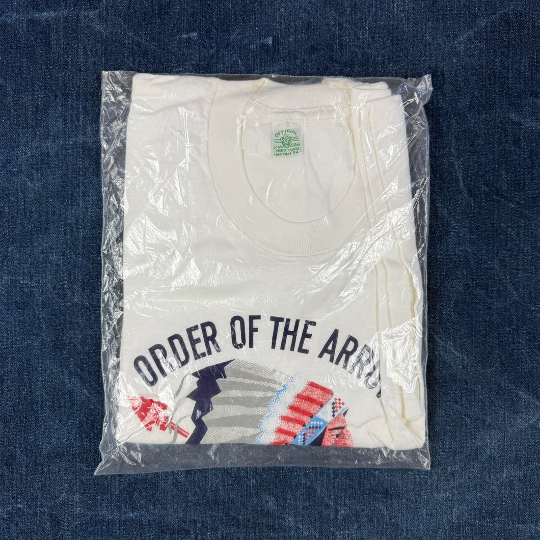 Order of the Arrow 1960s T-shirt - Deadstock in Bag