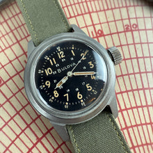 Load image into Gallery viewer, USAF 1950s Bulova A17A Navigators Watch
