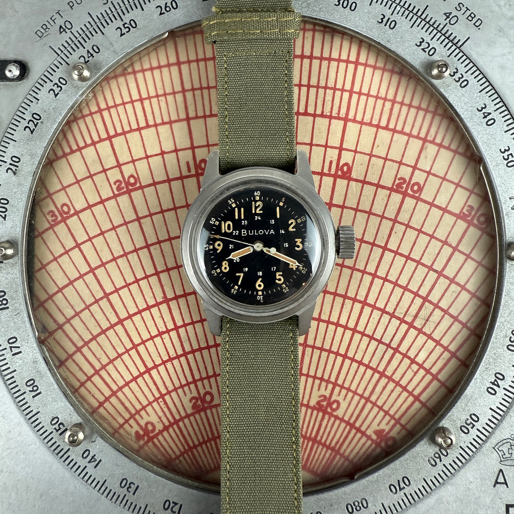 USAF 1950s Bulova A17A Navigators Watch