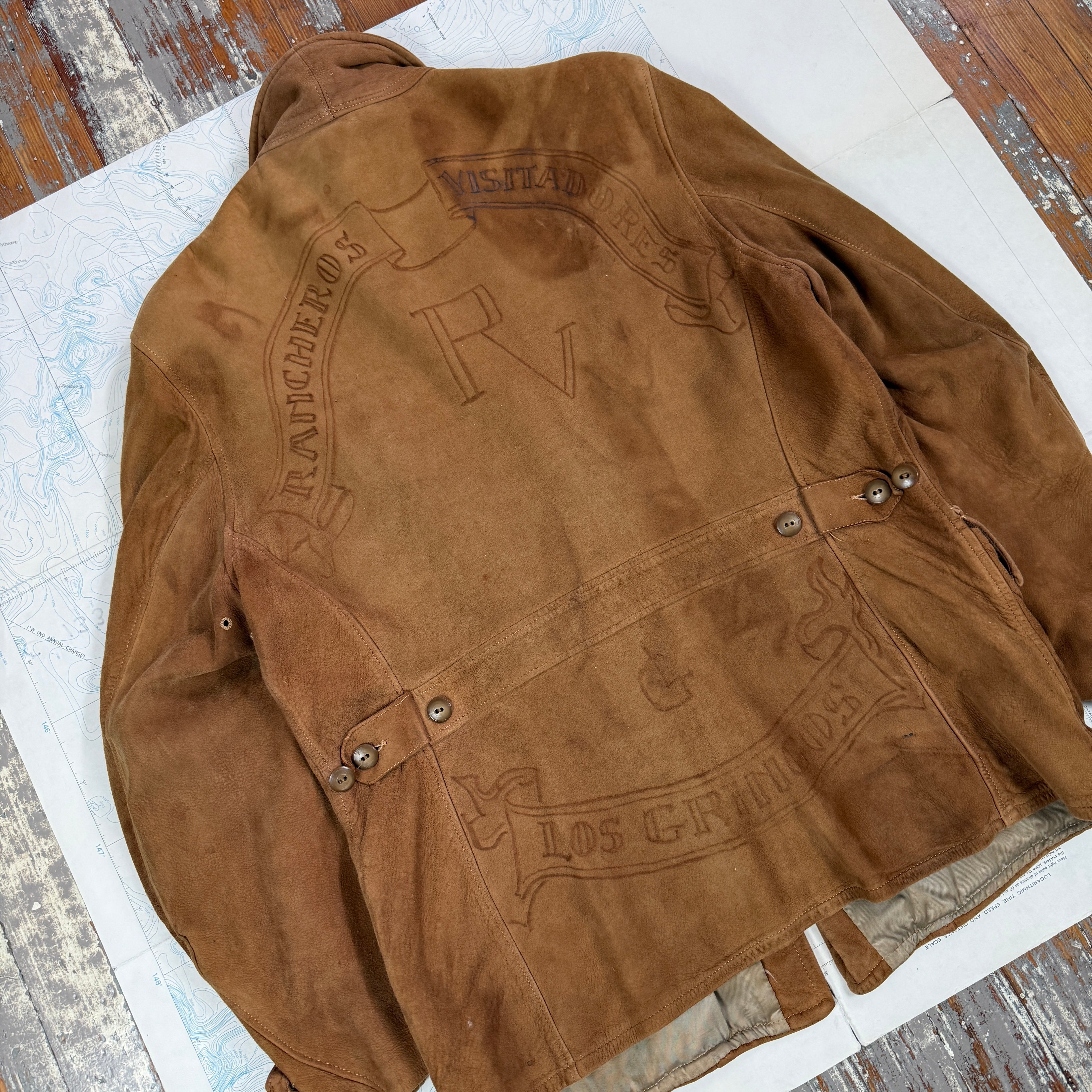 California Sportswear 1950s Nubuck Jacket