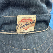 Load image into Gallery viewer, Carhartt 1950s Engineer Cap - Mint Condition &amp; Perfect Size
