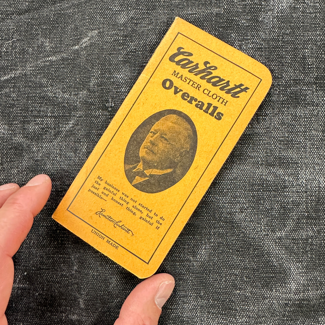 Carhartt 1945 Calendar & Notebook - Unused