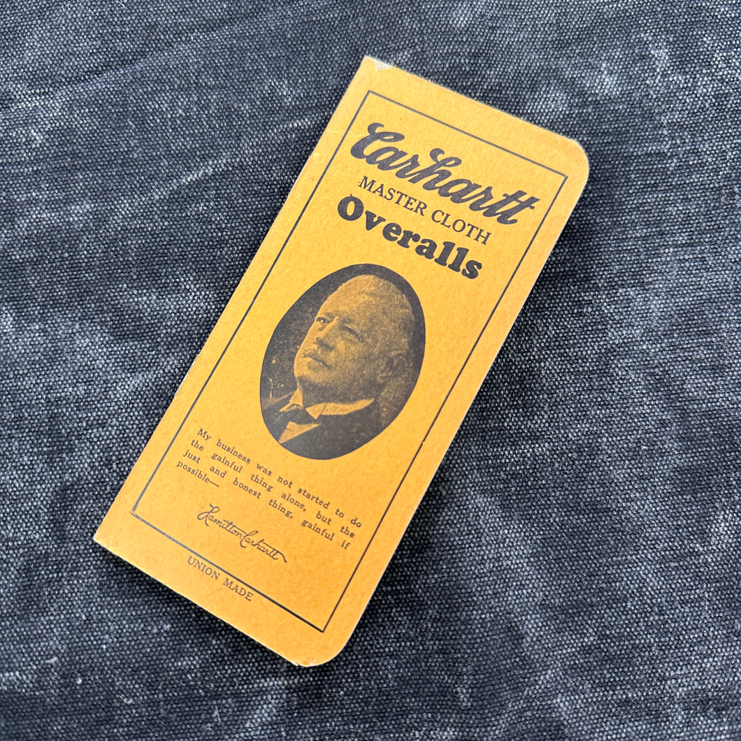 Carhartt 1945 Calendar & Notebook - Unused