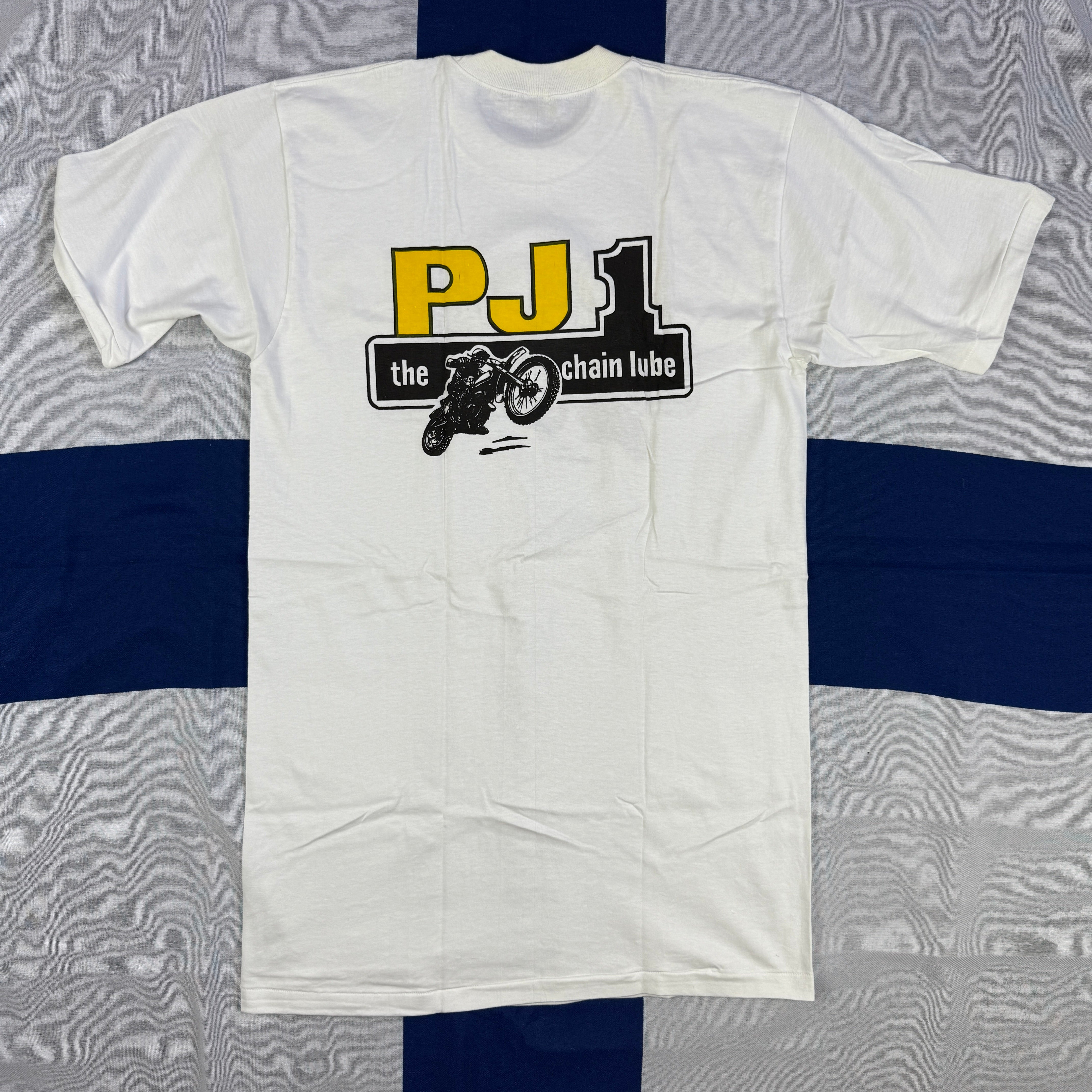 PJ1 Chain Lube 1970s T-shirt - Deadstock