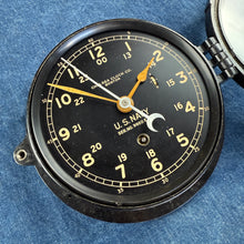 Load image into Gallery viewer, US Navy 1943 Chelsea Ship&#39;s Clock
