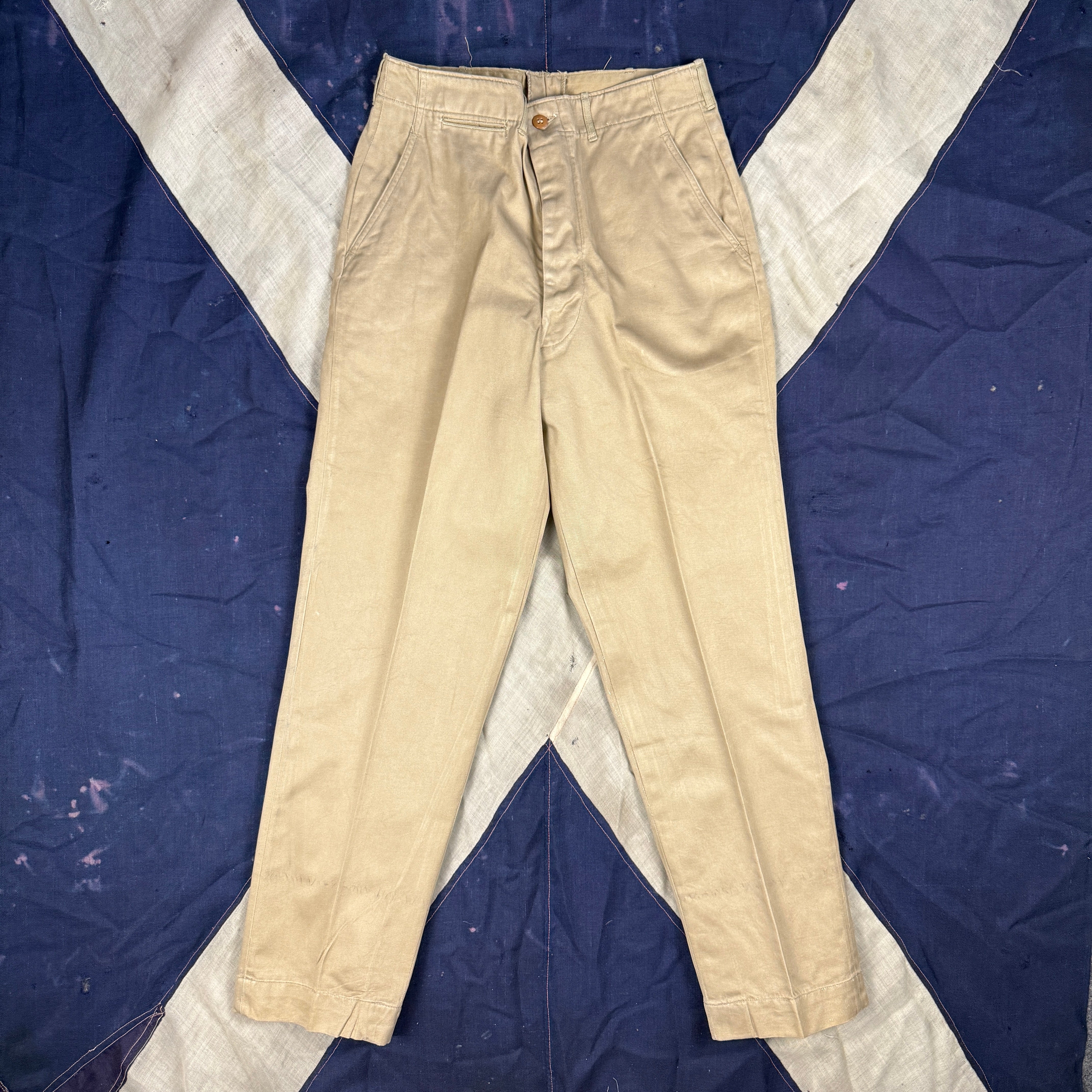 USAAF WW2 Pattern Chino Trousers - Size 31 - Mint Condition