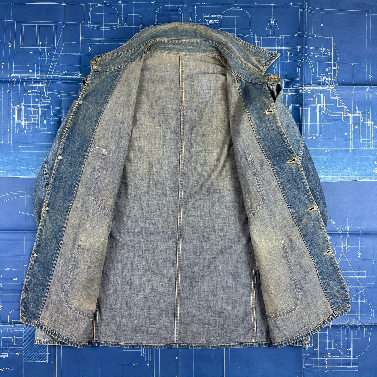 Chin Strap 1930s Chore Jacket