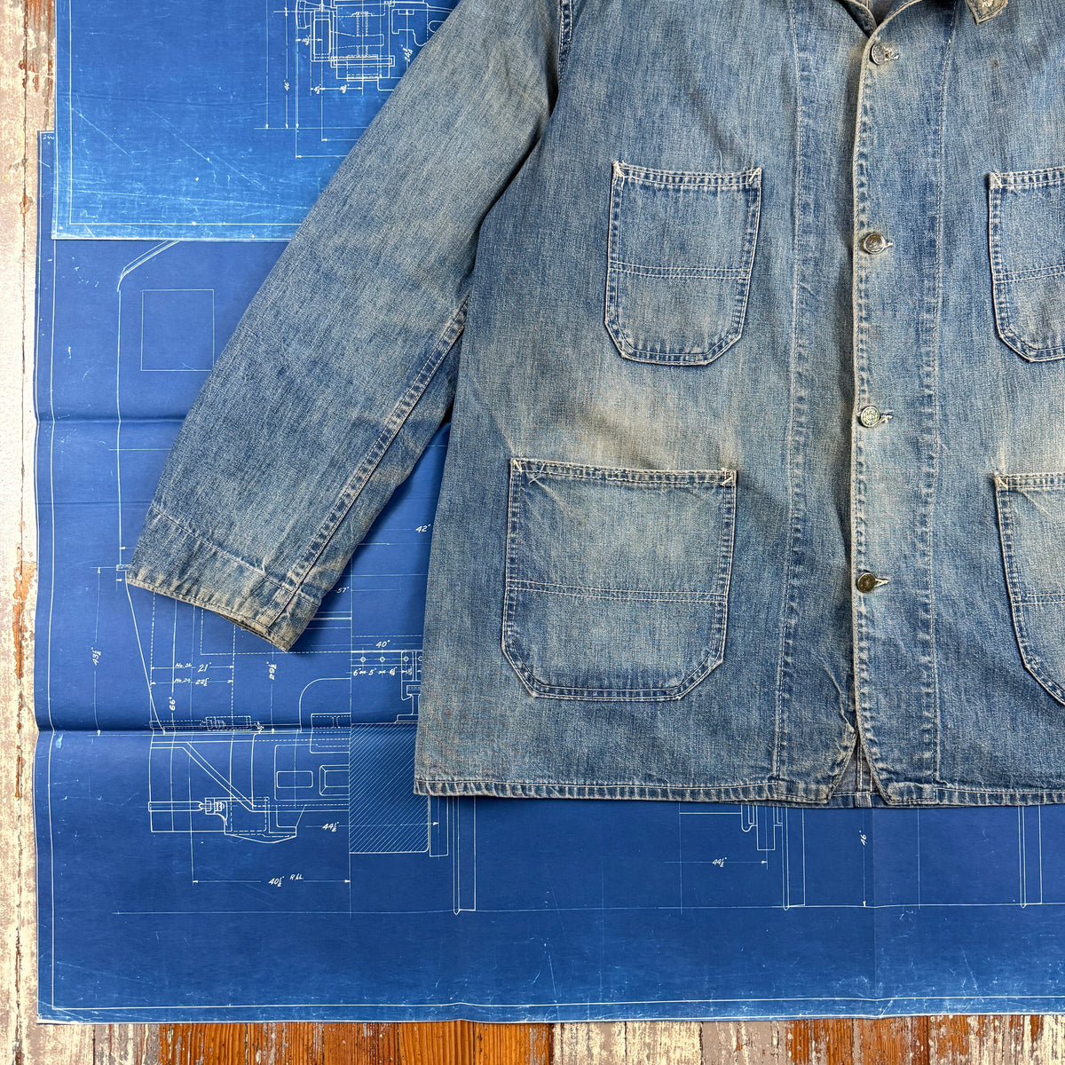 Chin Strap 1930s Chore Jacket