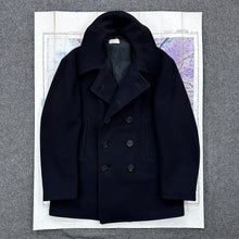Load image into Gallery viewer, US Coast Guard WW2 Peacoat - Mint Condition - Size 44
