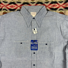 Load image into Gallery viewer, Coast Wide 60s Chambray Shirt - Deadstock
