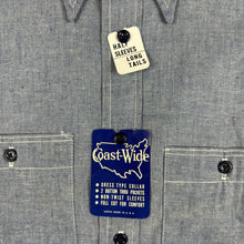 Load image into Gallery viewer, Coast Wide 60s Chambray Shirt - Deadstock

