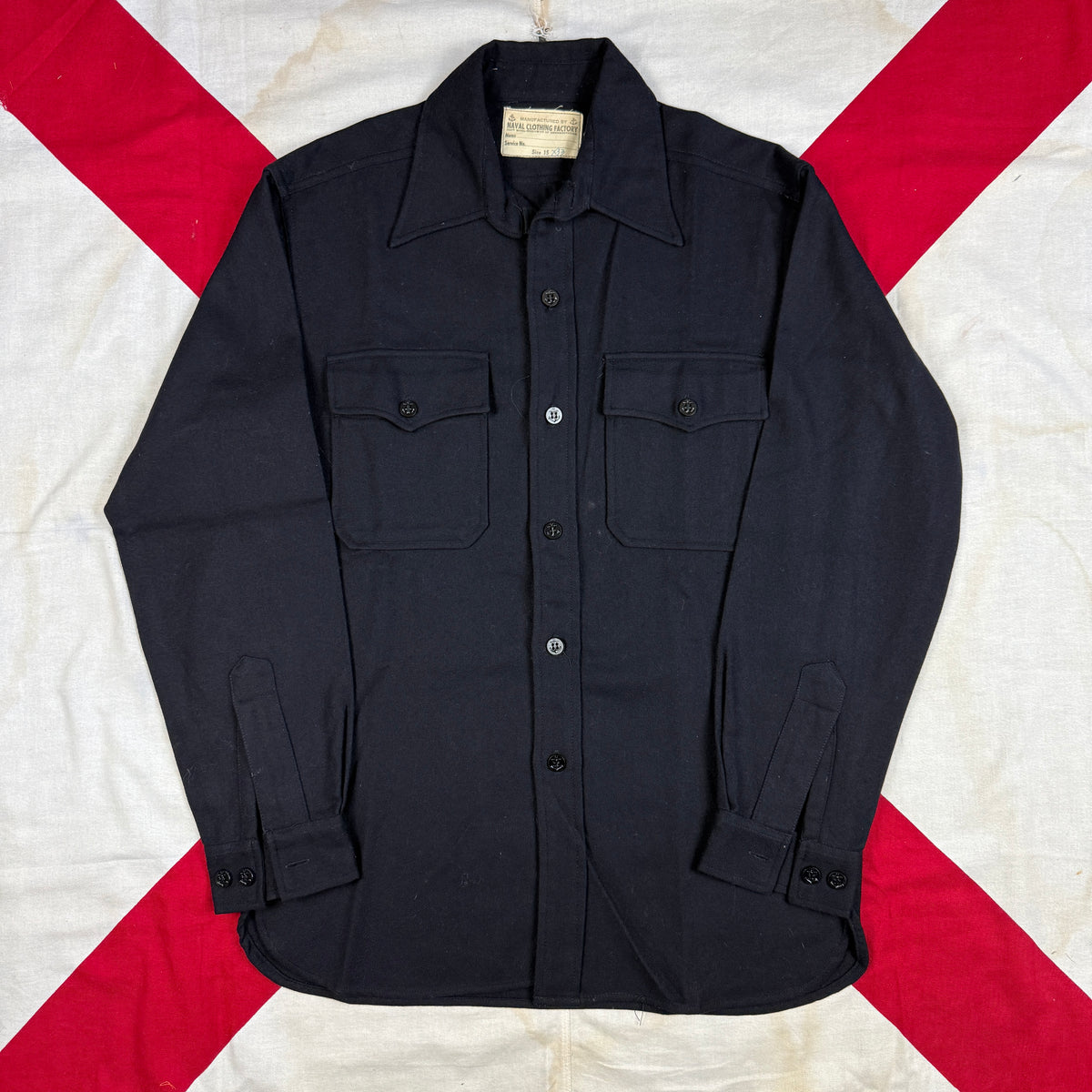 US Navy Late War CPO Shirt - Deadstock