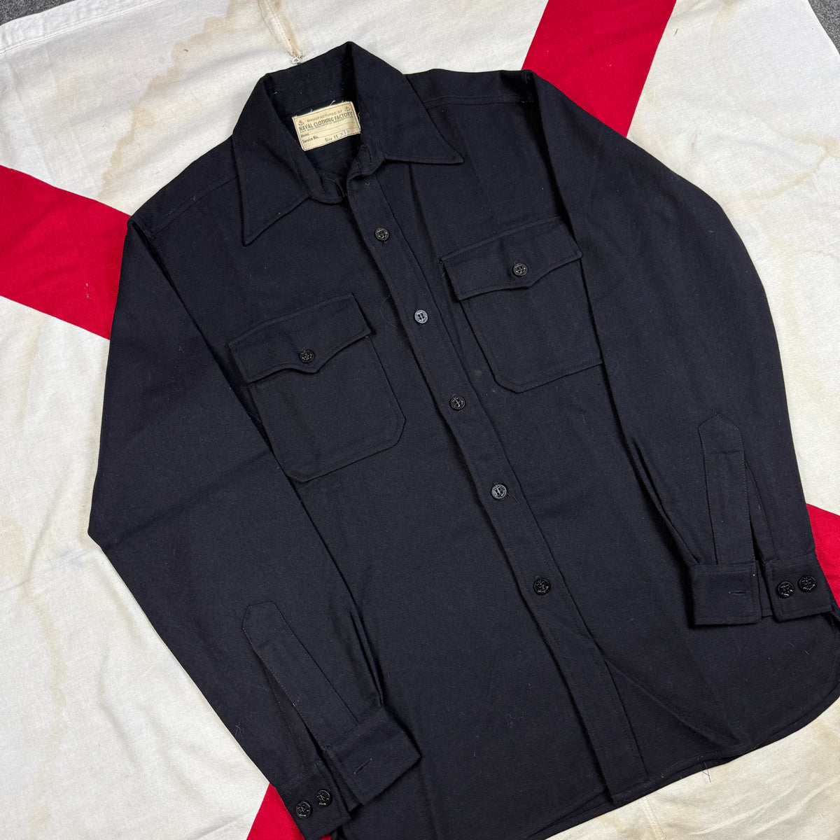 US Navy Late War CPO Shirt - Deadstock