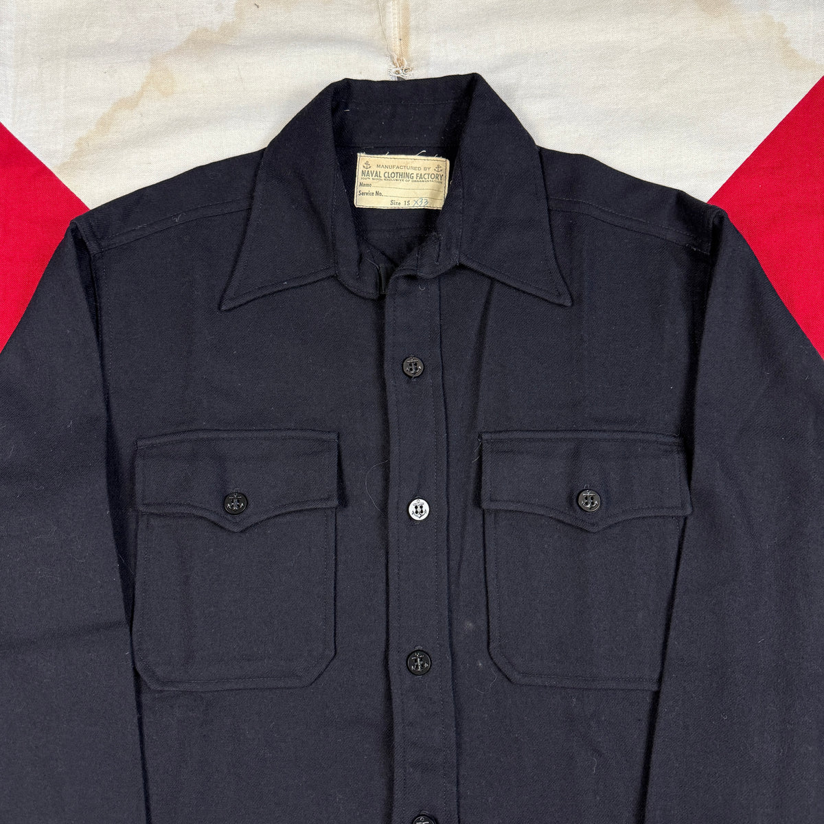 US Navy Late War CPO Shirt - Deadstock