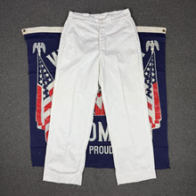 Load image into Gallery viewer, Us Navy 1950s CPO Whites - Size 33
