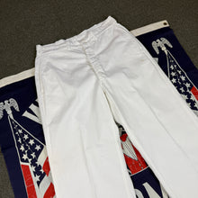Load image into Gallery viewer, Us Navy 1950s CPO Whites - Size 33
