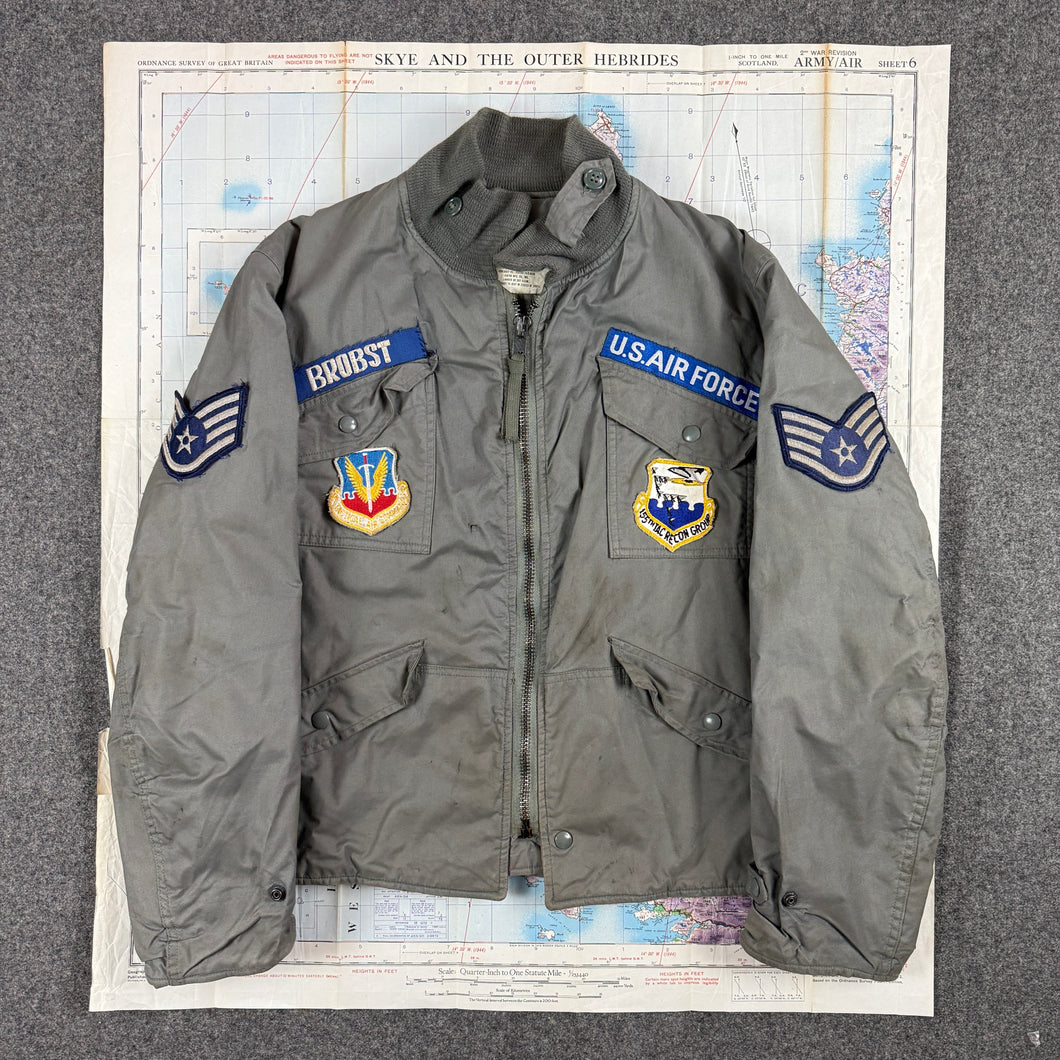 USAF CWU-7/P Mechanic Jacket Patched – The Major's Tailor