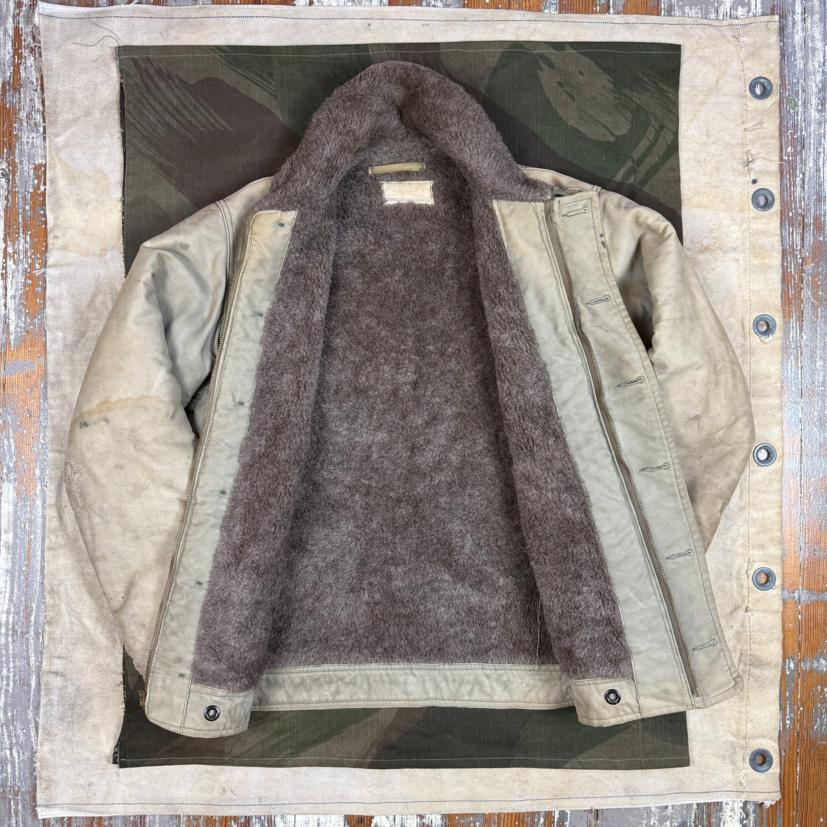 US Navy N1 Deck Jacket with Artwork