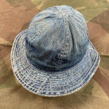 Load image into Gallery viewer, US Army M37 Denim Daisy Mae Hat
