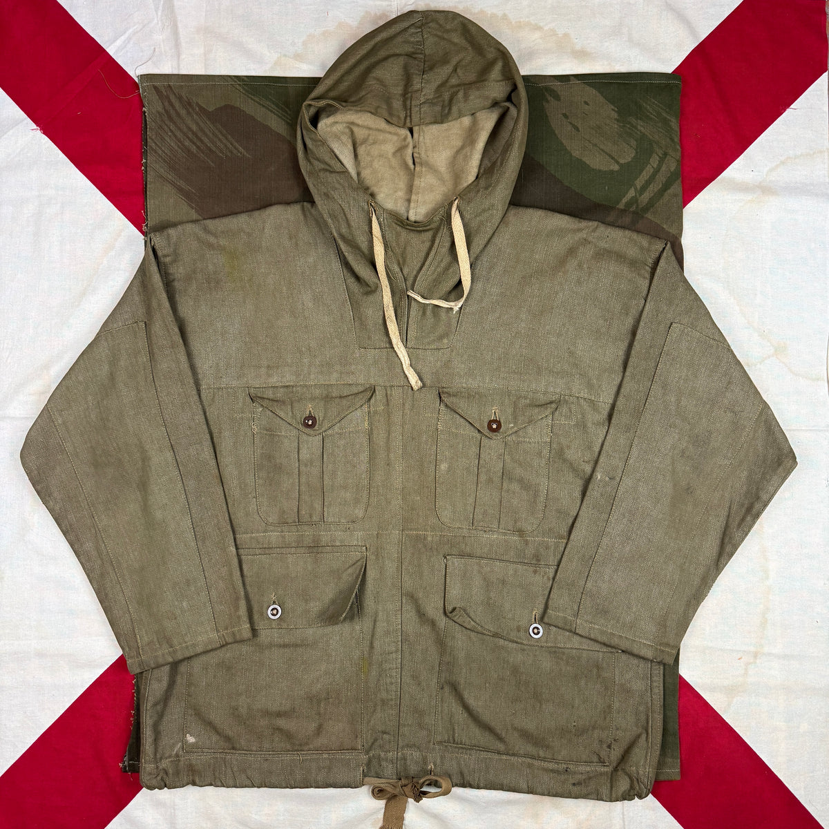 British Army Denim Windproof Smock - Excellent Condition