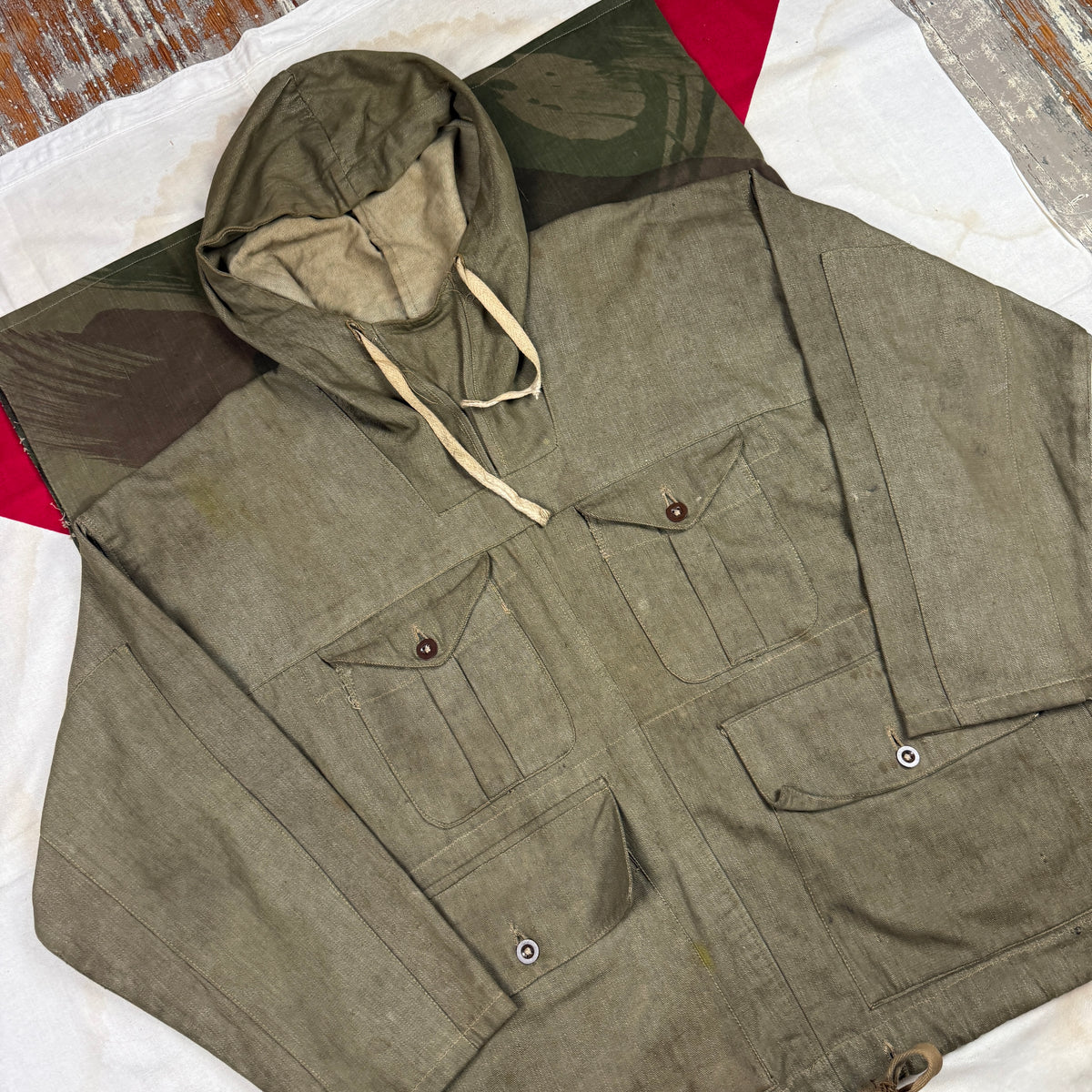 British Army Denim Windproof Smock - Excellent Condition