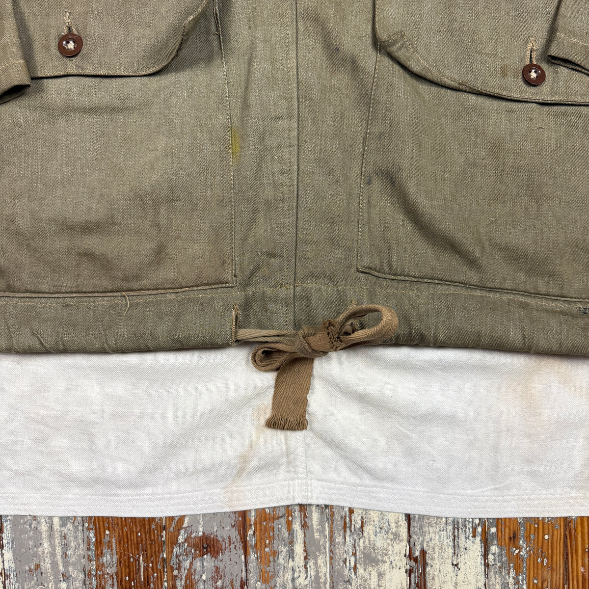 British Army Denim Windproof Smock - Excellent Condition