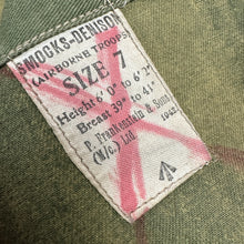 Load image into Gallery viewer, British Army WW2 1942 Handpainted First Pattern Denison Smock
