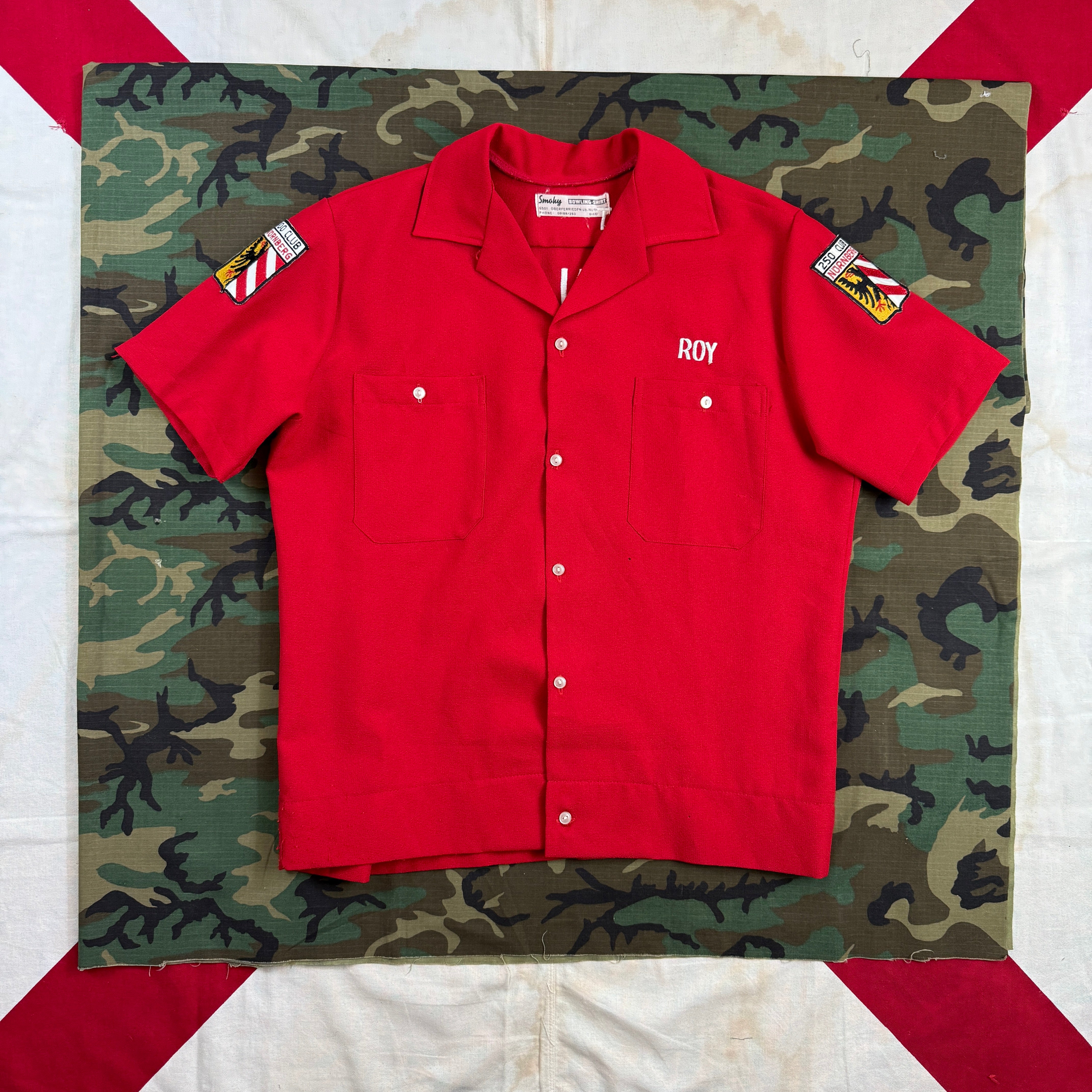 USAF "Eliminators" Phantom 1970s Bowling Shirt