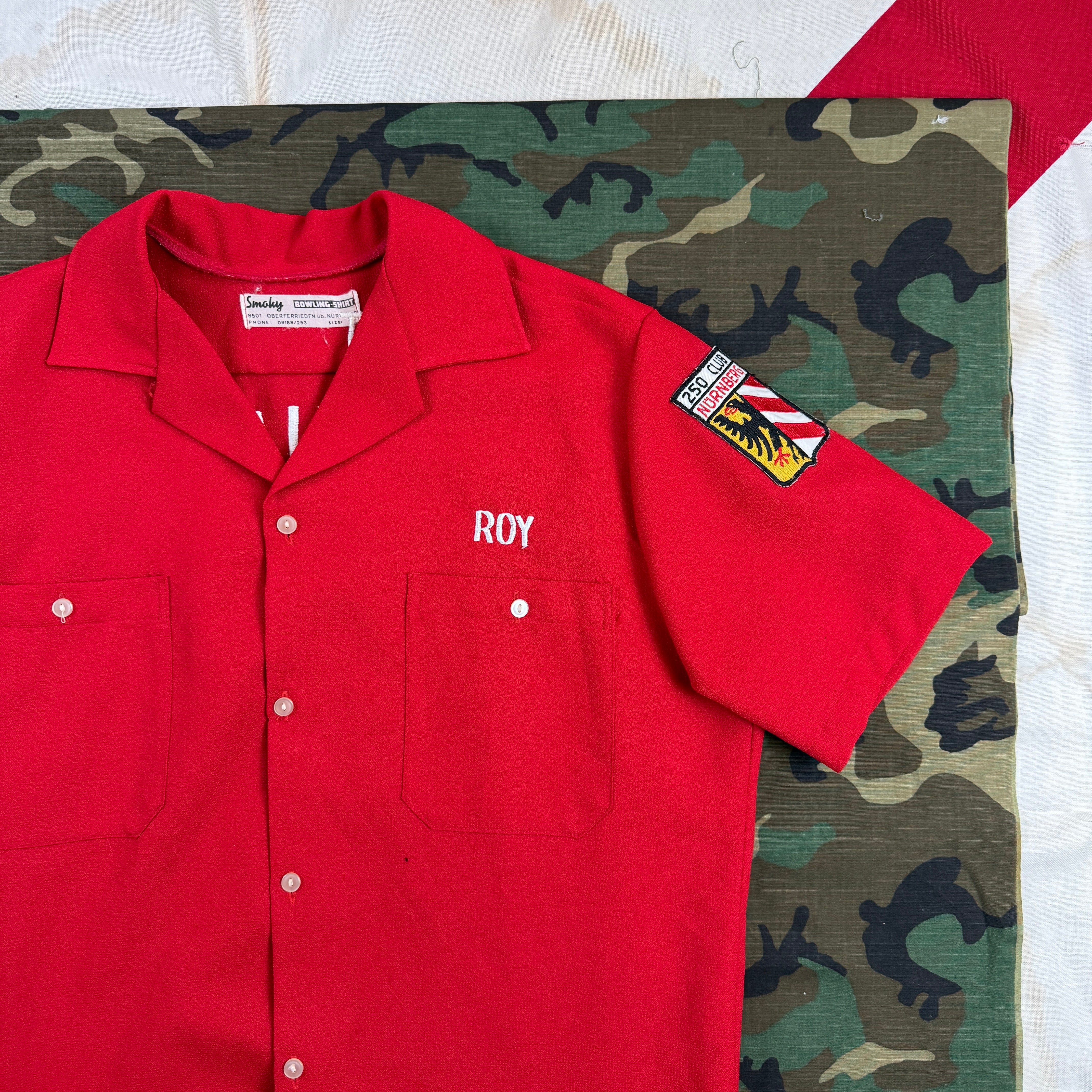 USAF "Eliminators" Phantom 1970s Bowling Shirt
