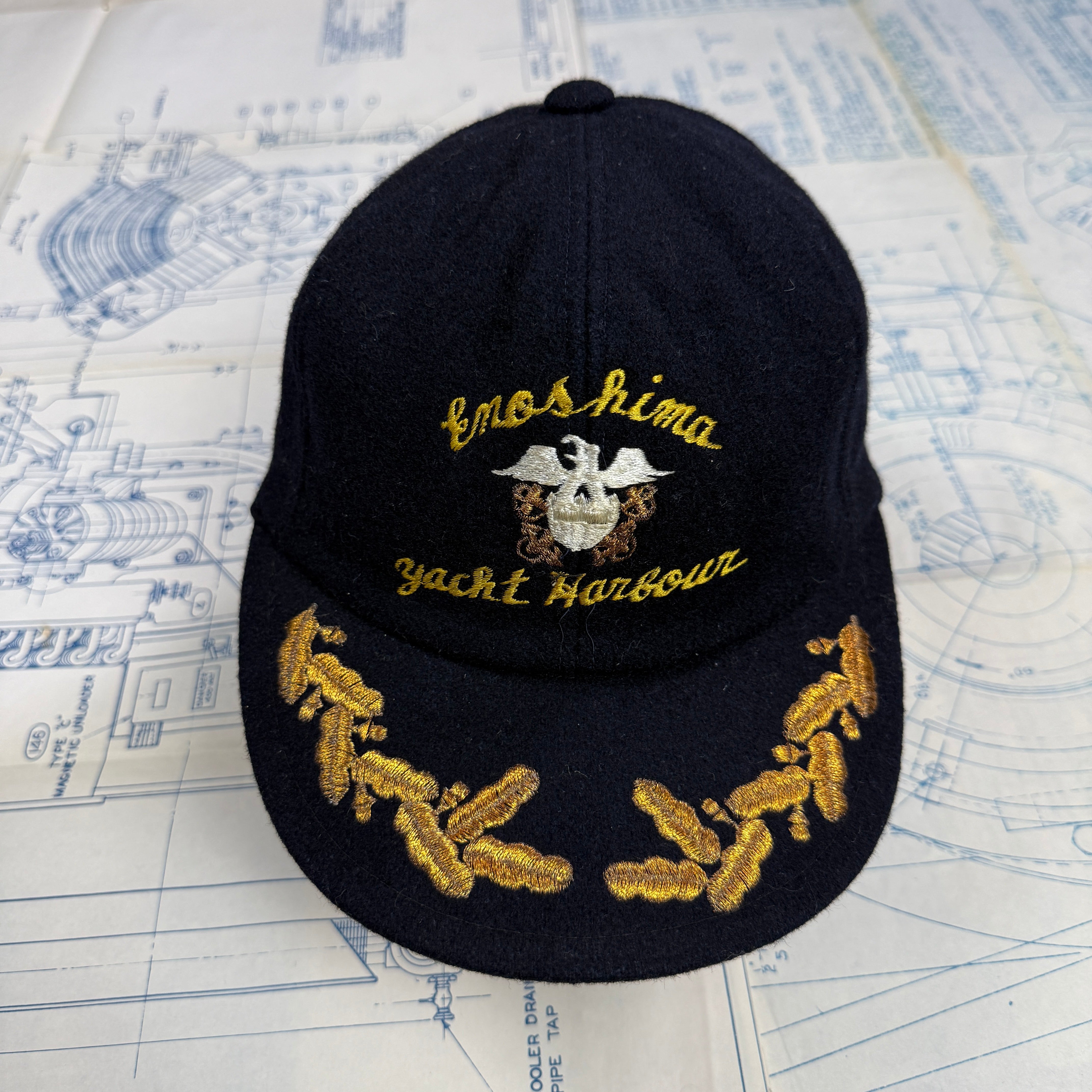 US Navy 1960s Enoshima Yacht Harbour Cap