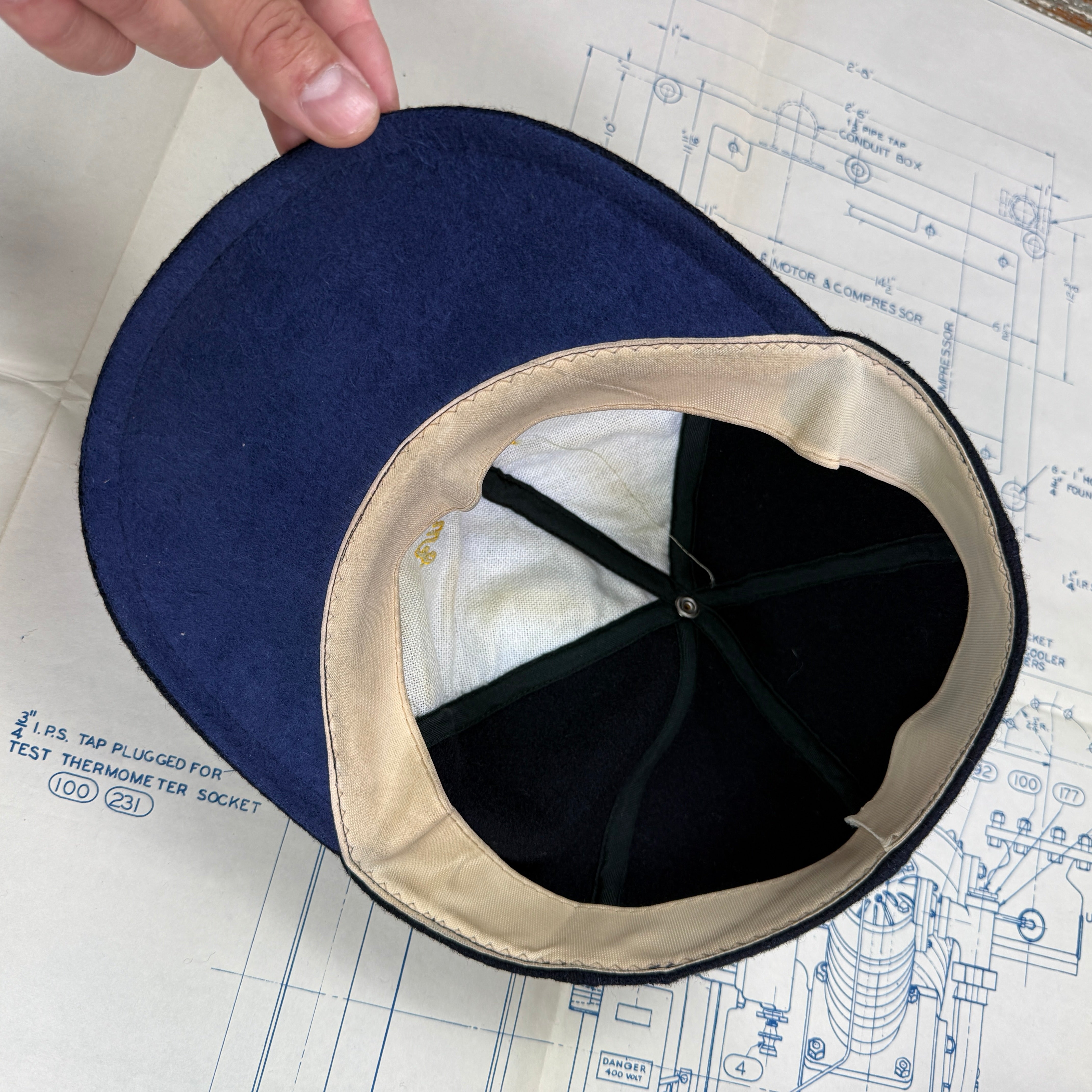 US Navy 1960s Enoshima Yacht Harbour Cap