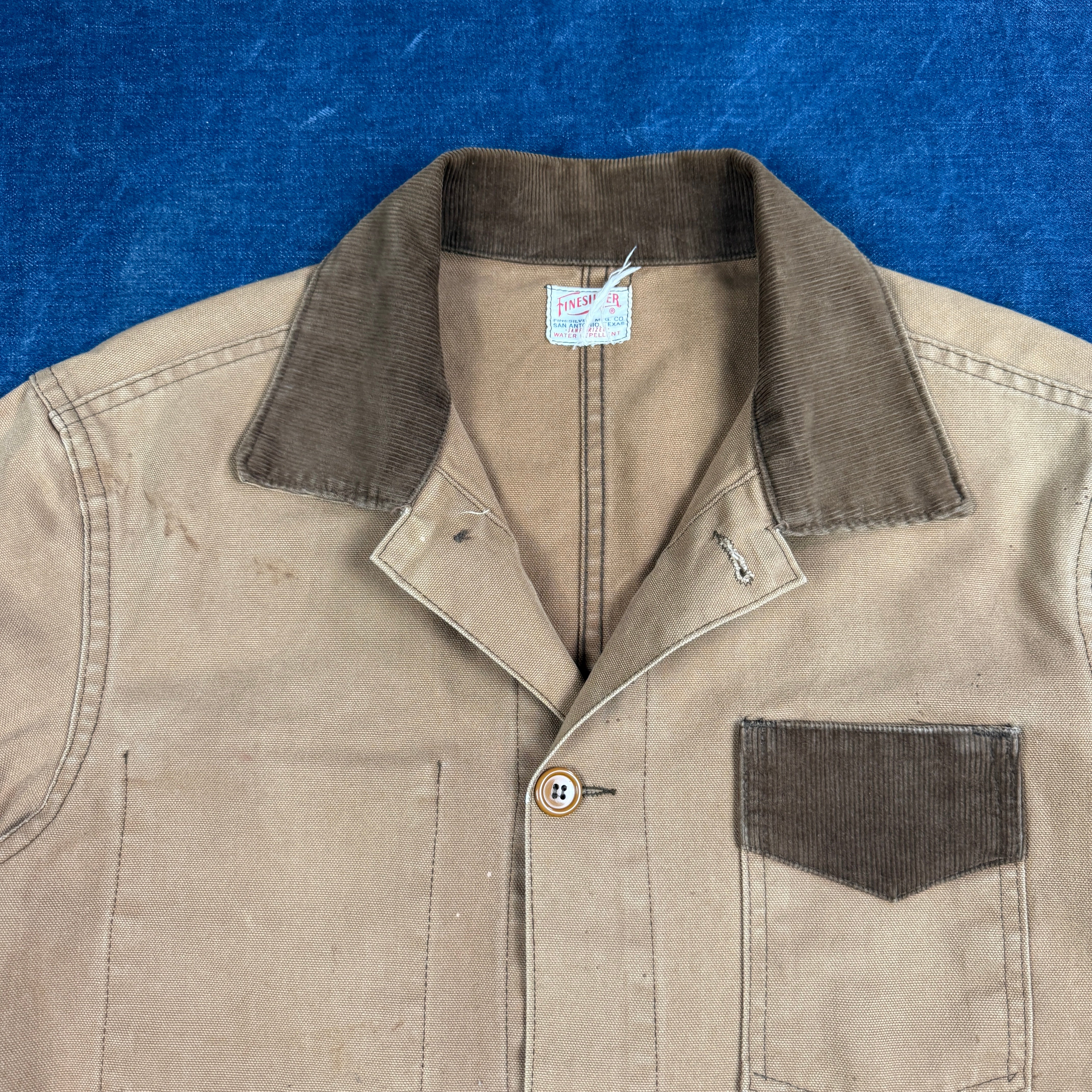 Finesilver 1950s Brush Jacket