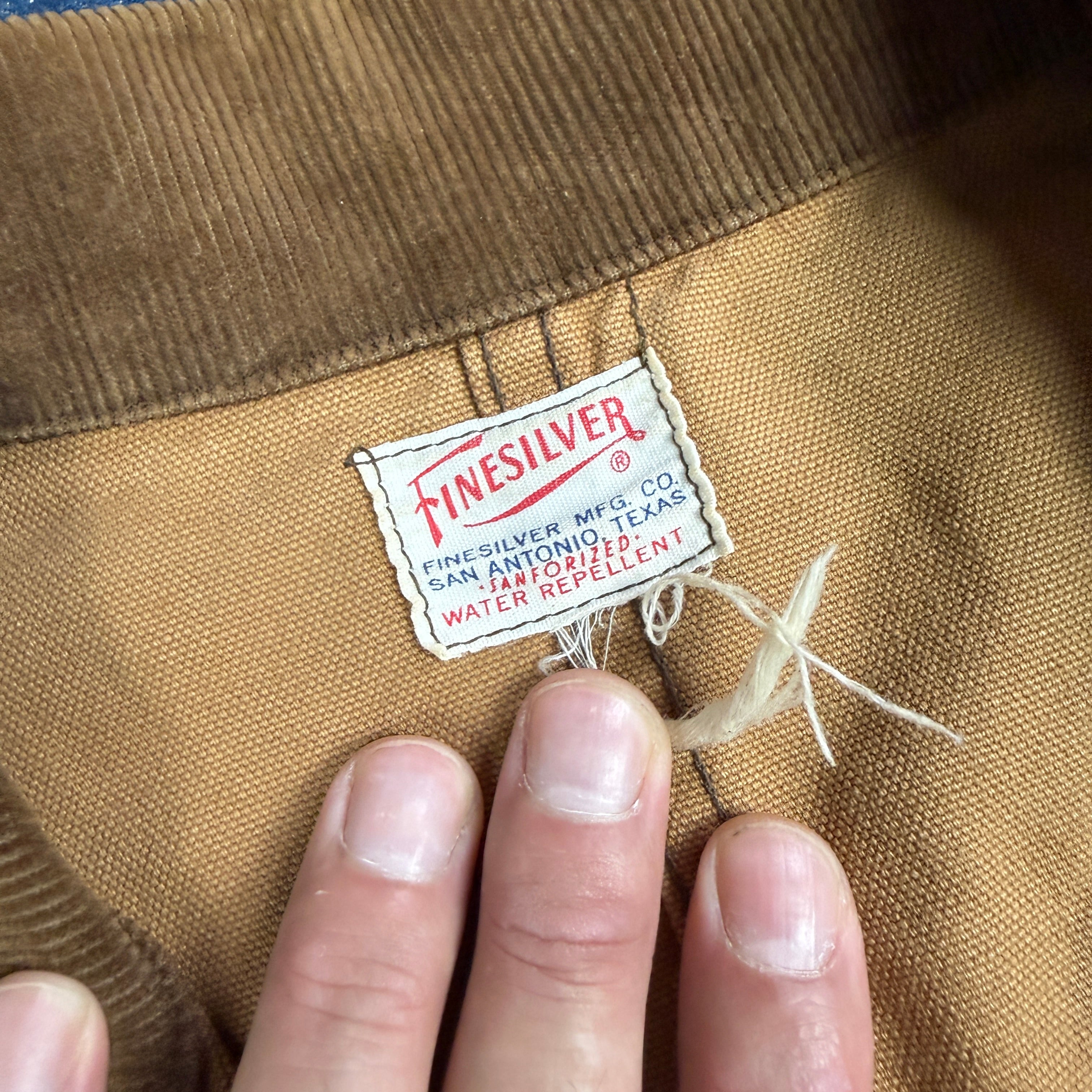 Finesilver 1950s Brush Jacket