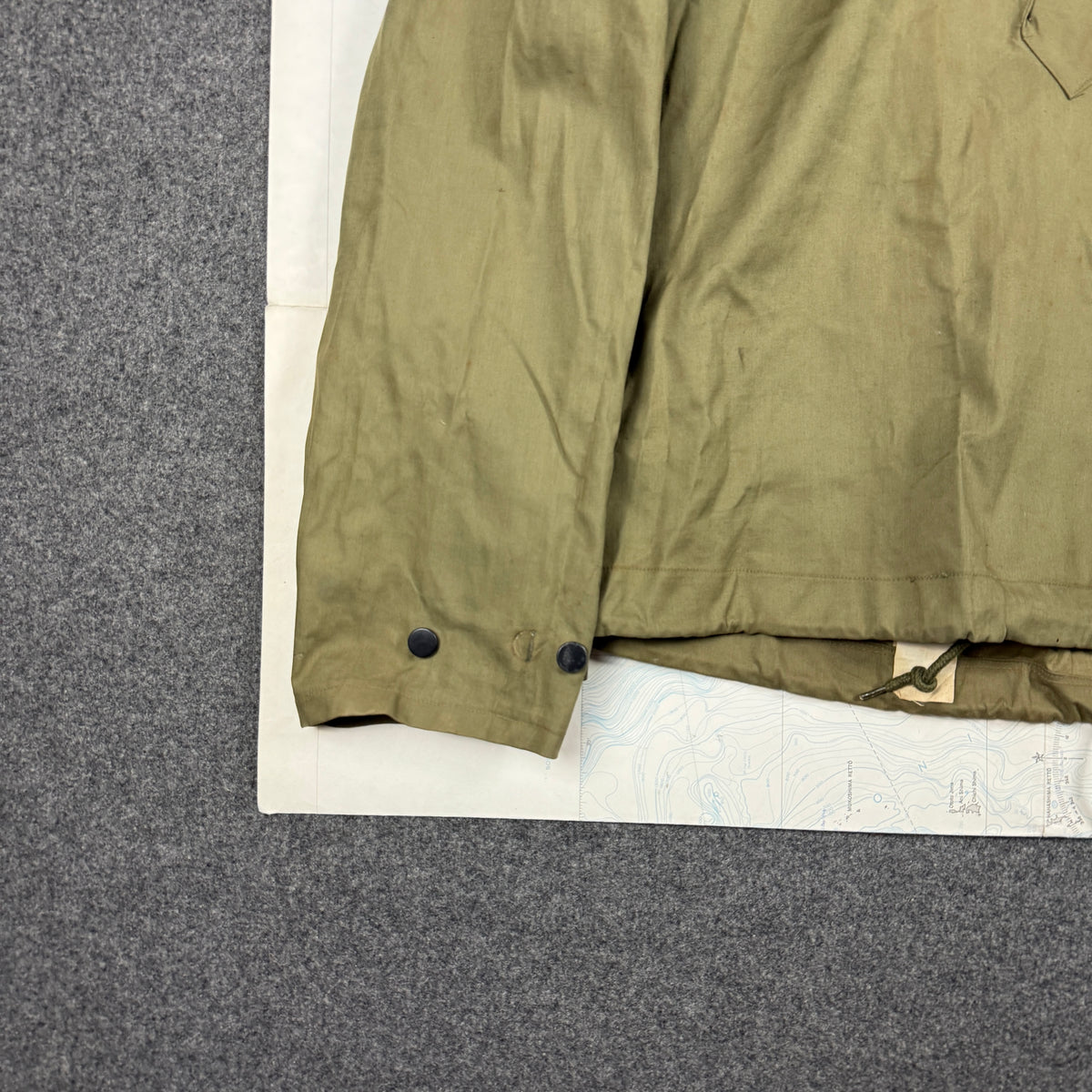 US Navy 1944 N-2 Rain Parka - Mint Condition