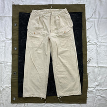 Load image into Gallery viewer, French Army 1953 Linen Overpants
