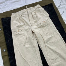 Load image into Gallery viewer, French Army 1953 Linen Overpants
