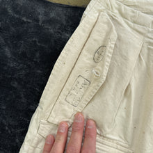 Load image into Gallery viewer, French Army 1953 Linen Overpants
