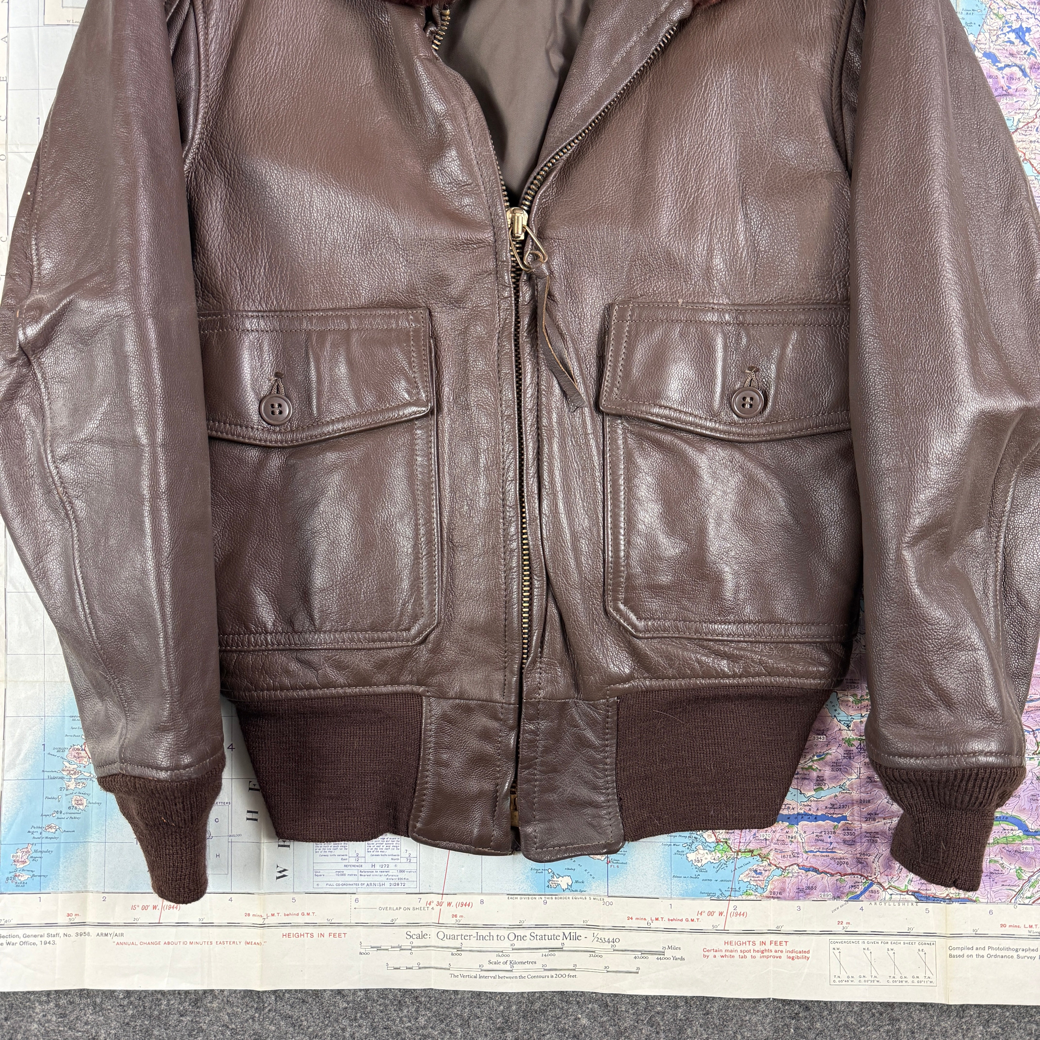 US Navy 1968 Martin Lane G1 Flight Jacket - Deadstock