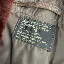 Load image into Gallery viewer, US Navy 1968 Martin Lane G1 Flight Jacket - Deadstock
