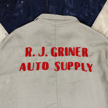 Load image into Gallery viewer, R.J Griner Auto Supply 50s Work Coat
